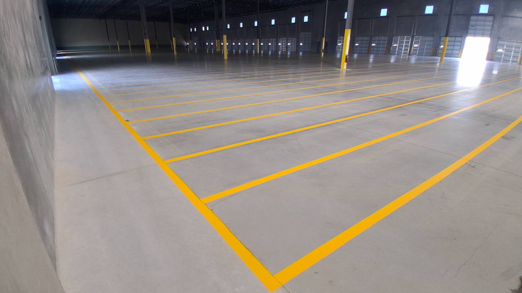 Warehouse floor