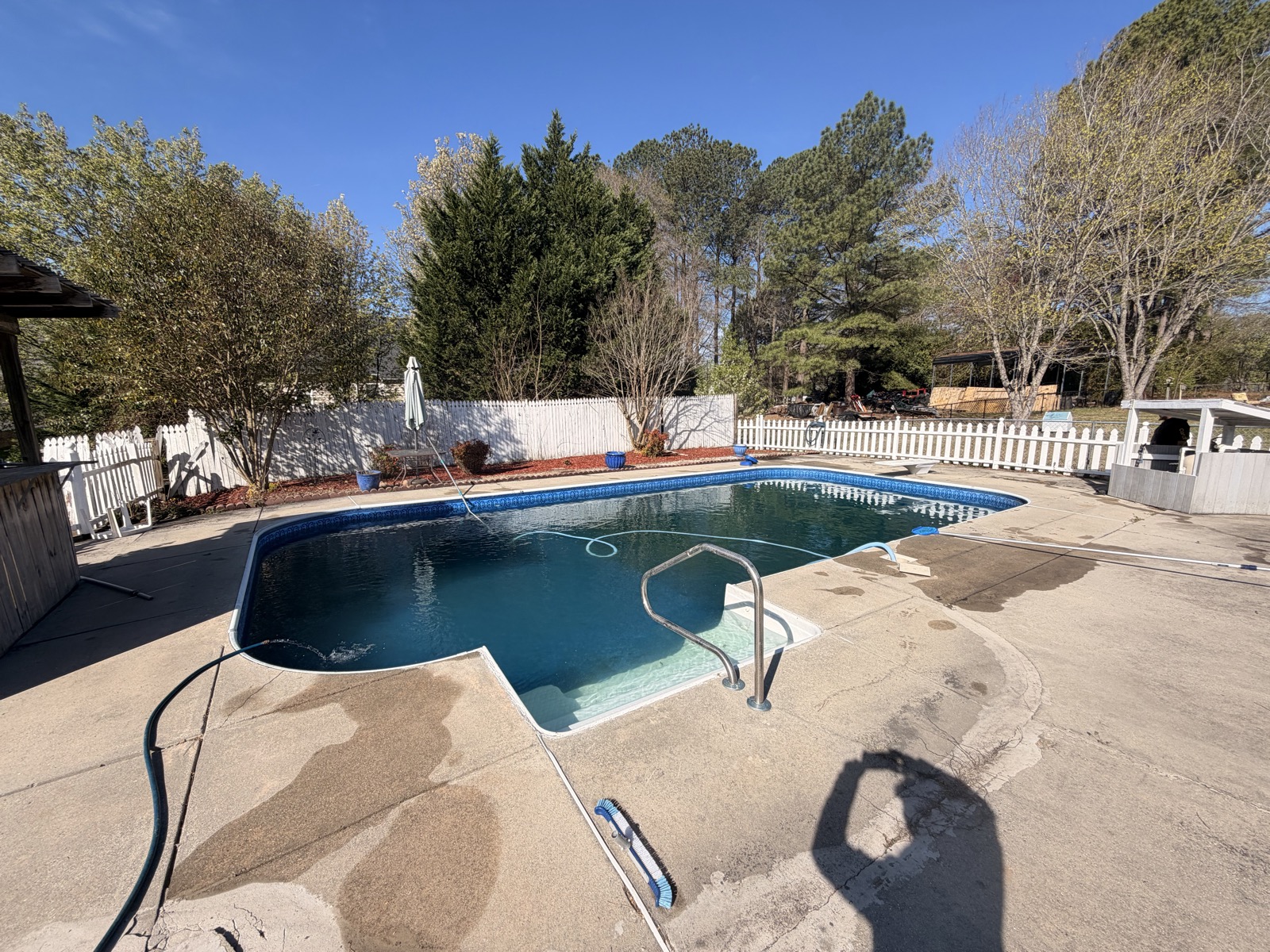 Pool recovery day 2 in Durham NC