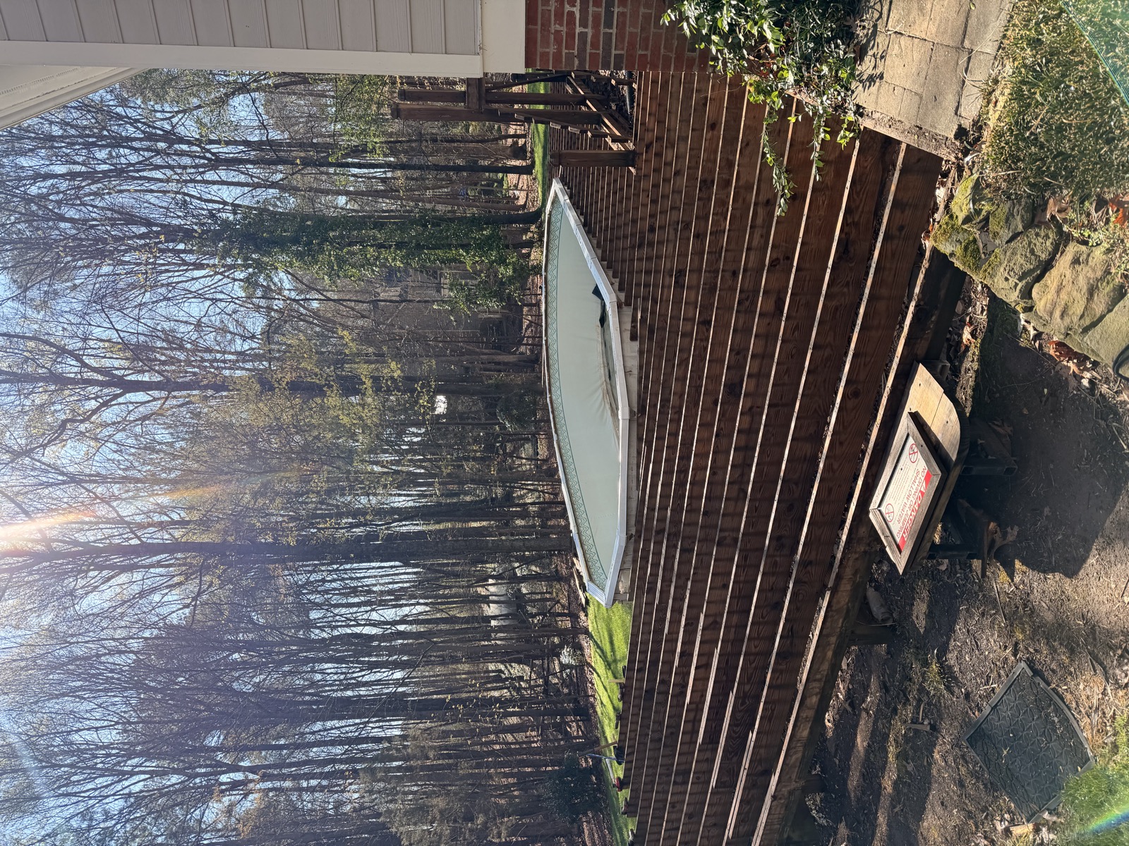 Above ground pool liner installation in Durham NC with smooth fit