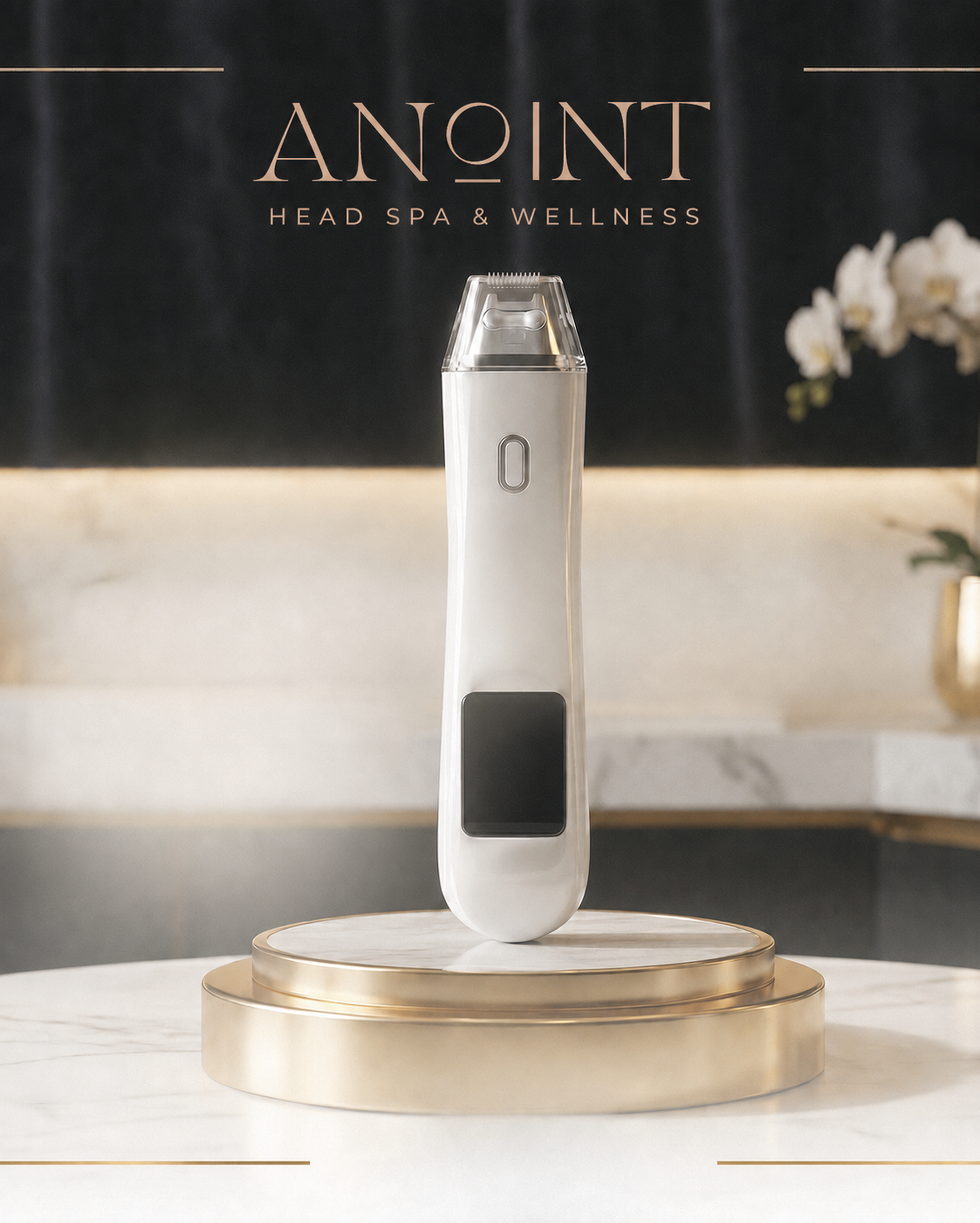 The Ultra Cold Jet T33 device at Anoint Head Spa and Wellness