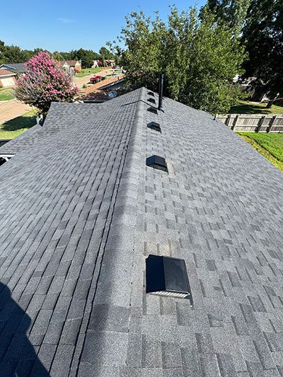 Beautiful finished roof