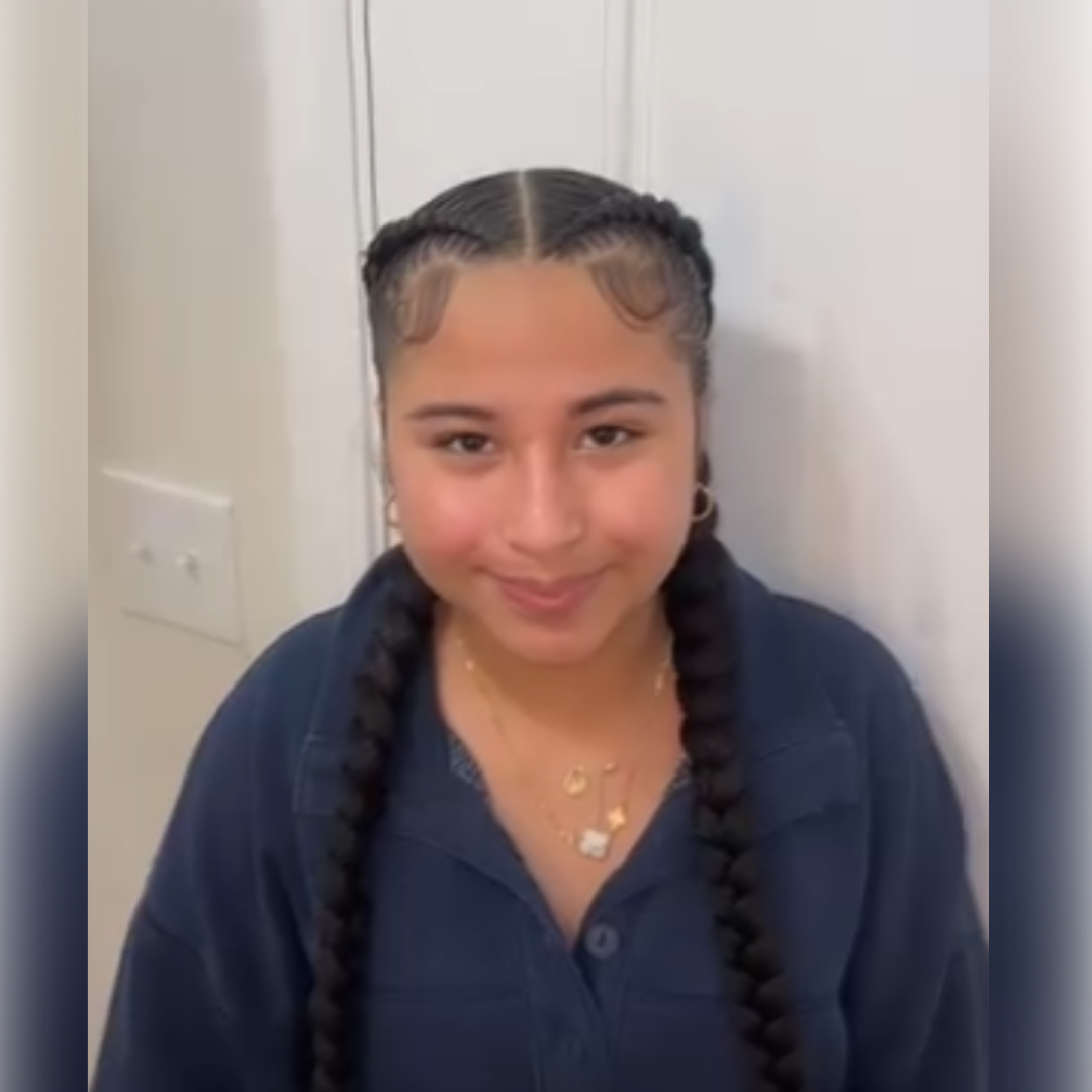 Braided hairstyle