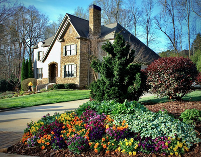 Mulch Installation in Greenville