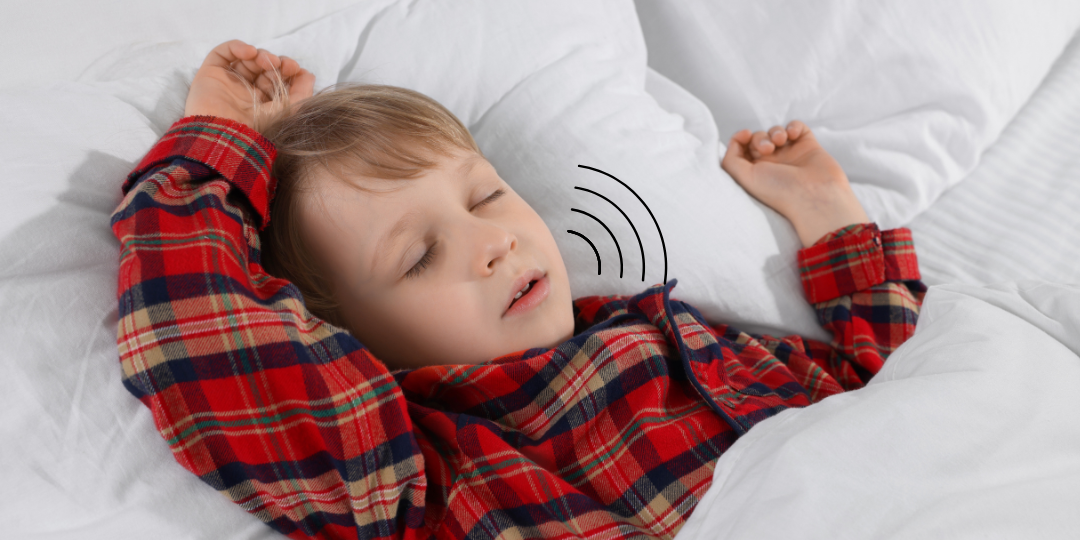 child doing myofunctional therapy