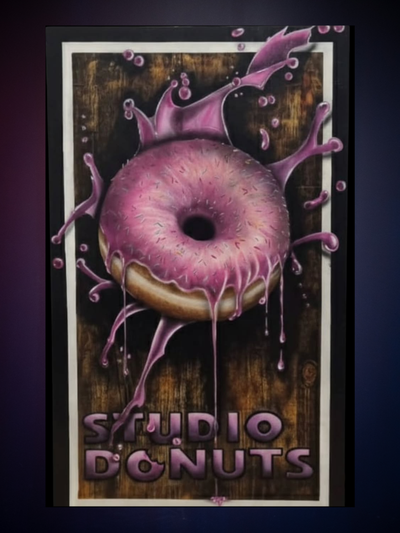 tableau studio donut vincent cardin