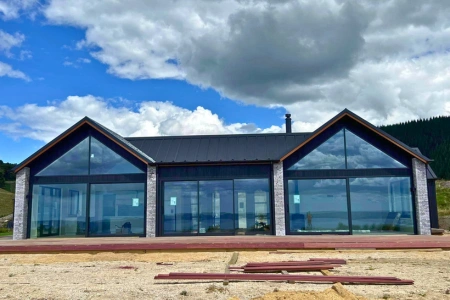 Modern blockwork for residential property in Bay of Plenty by Doug Hodge Bricklaying