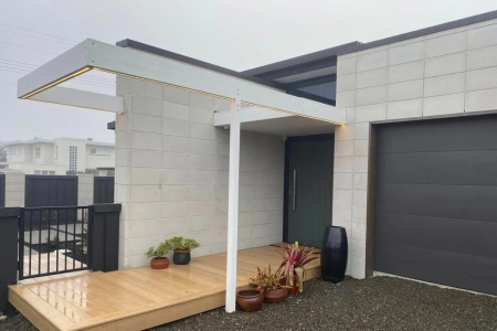 Concrete foundation and blockwork for new build home in Bay of Plenty masonry project