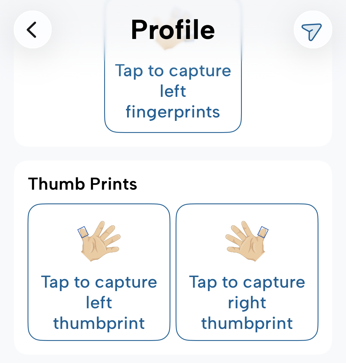 (Fingerprint Scan on iPhone Step 3: Scan the Thumb)