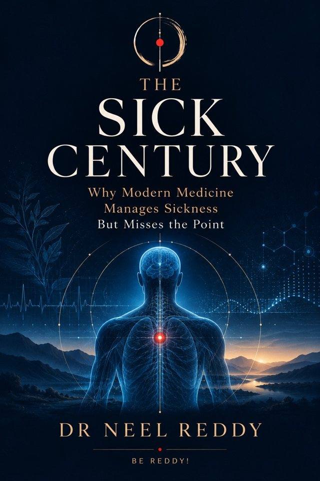 The Sick Century by Dr Neel Reddy, book cover