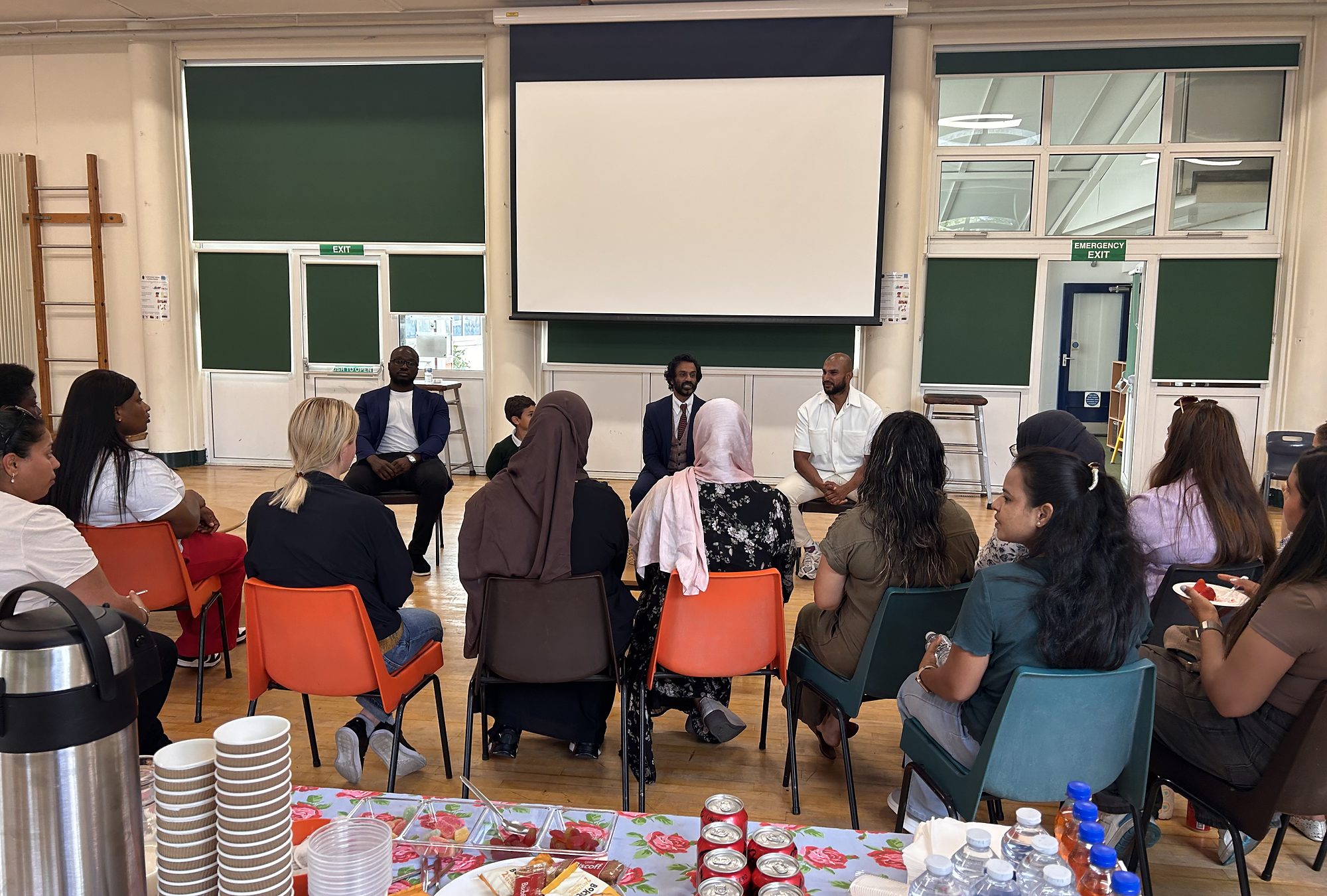 A school health-education day