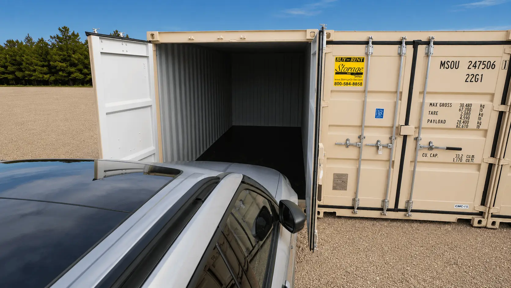 SYS Storage can store large items.