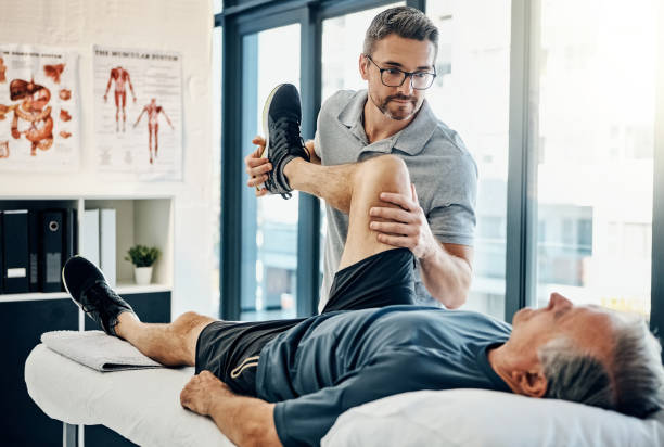 ARC Physical therapist conducting clinical assessment