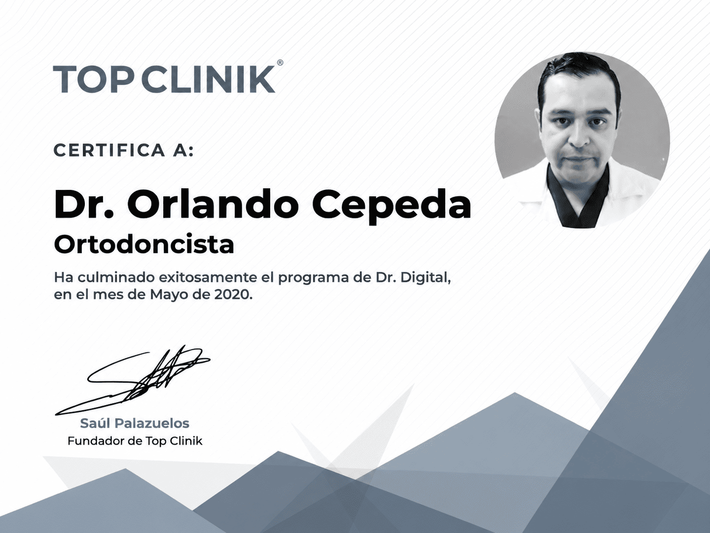 Diploma de Ortodoncia