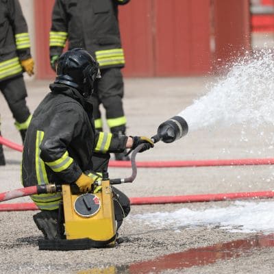 fire defense in Los Angeles