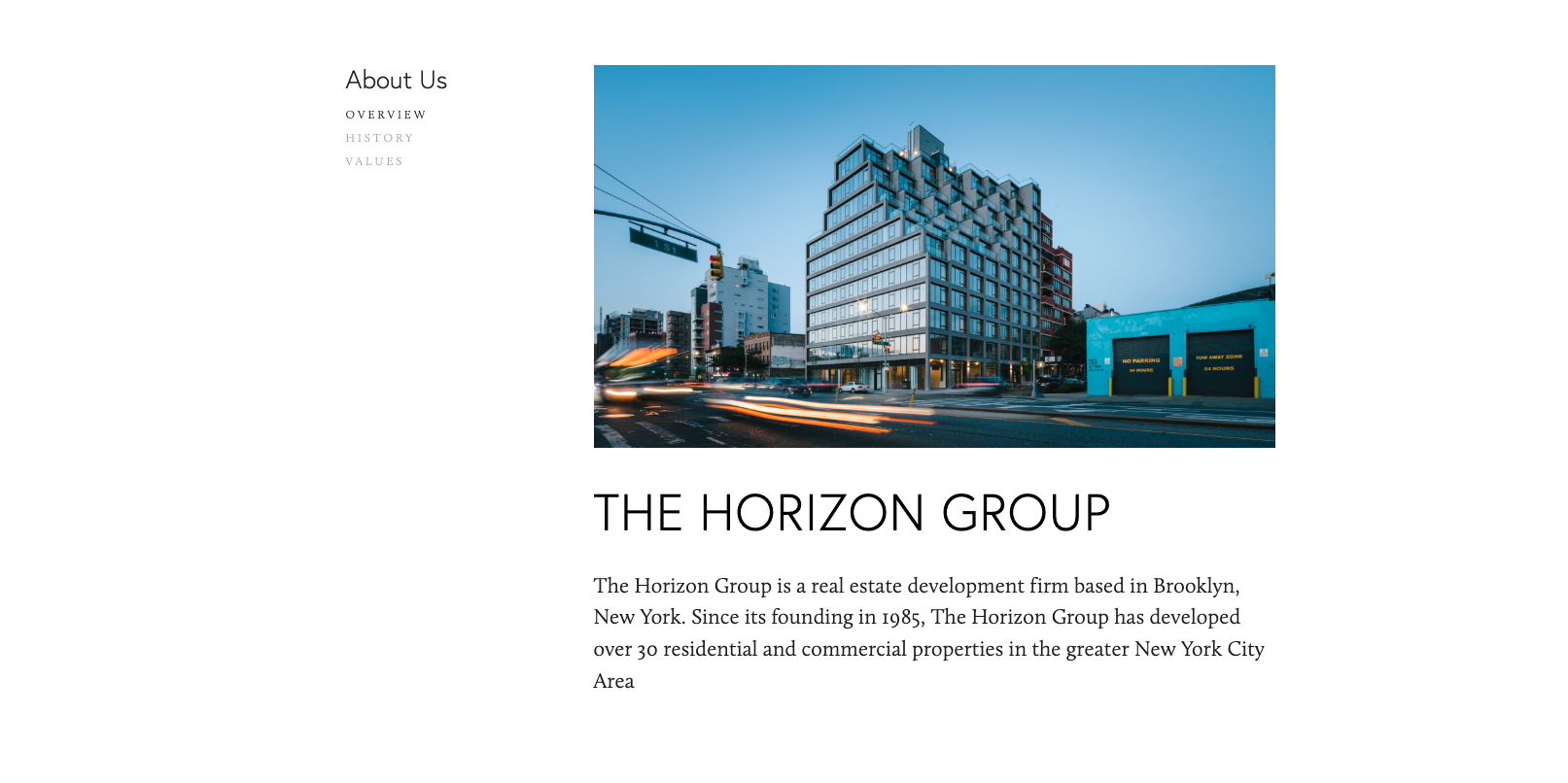 Horizon Developers project