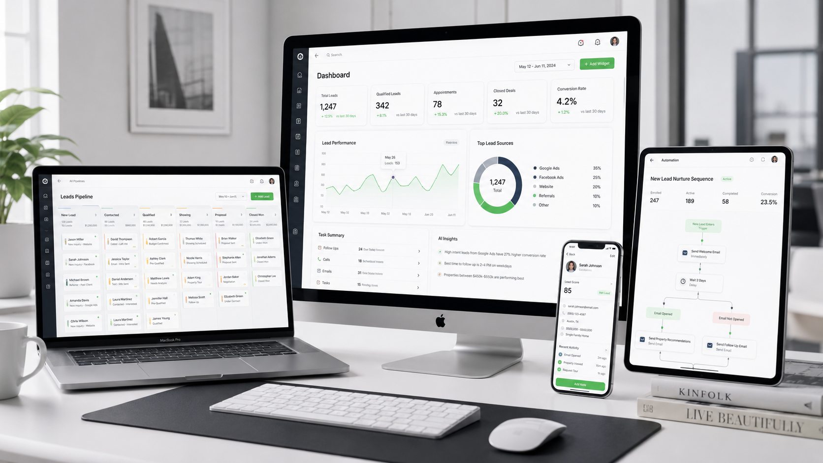 Algunas de las tendencias y conectevidad desde todos los dispositivos del asesor inmobiliario. Algunas de las tendencias y conectevidad desde todos los dispositivos del asesor inmobiliario.