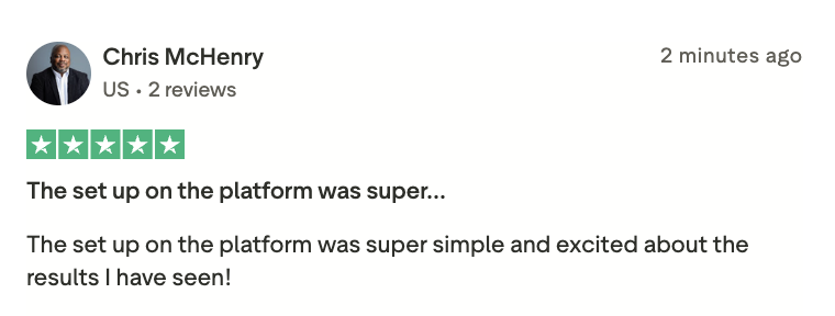 Trust badge showing Algo Alpha webinar registration