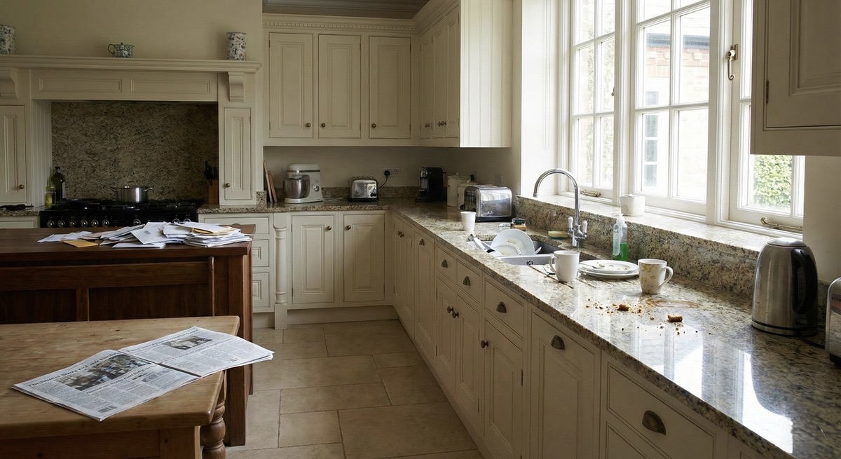 Before AmberMount cleaning service