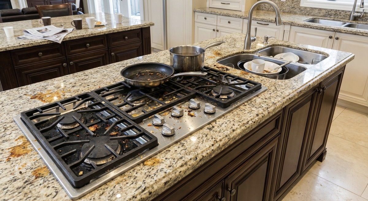 Before AmberMount cleaning service