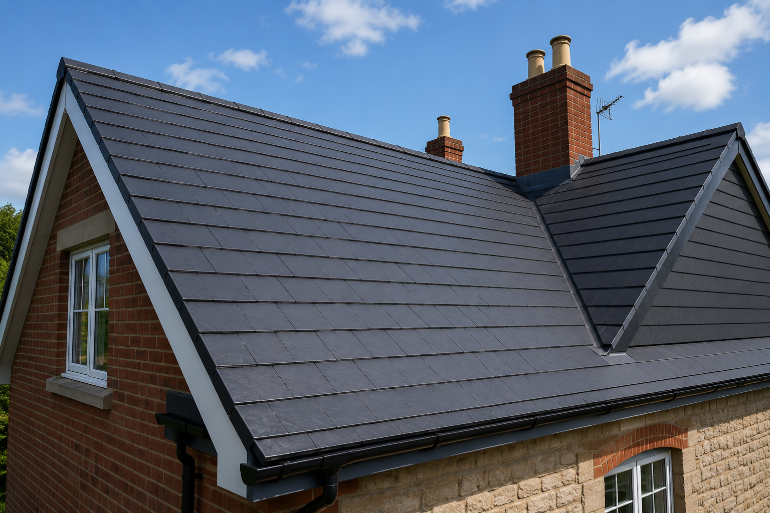Recent roofing project 1