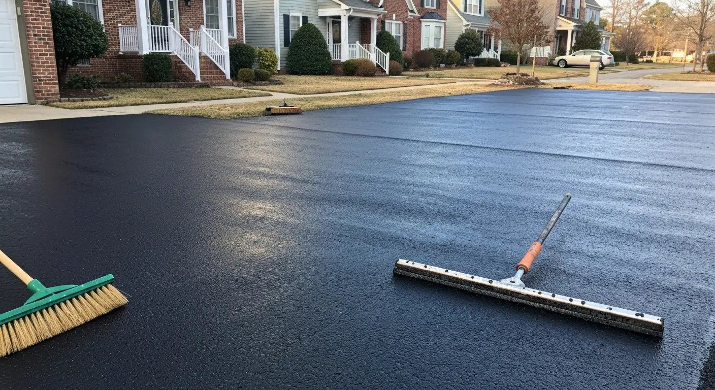 Seal coating application