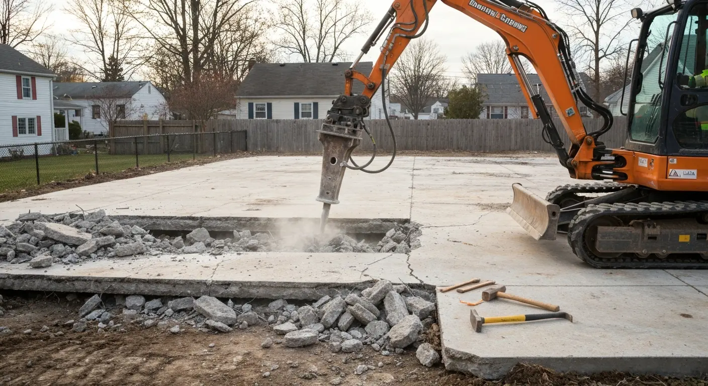 Demolition and removal