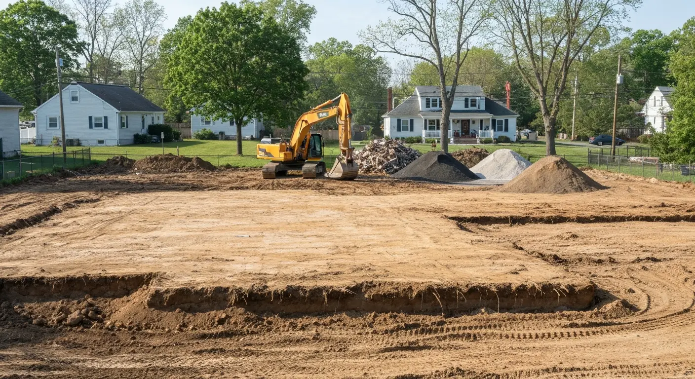 Site demolition and clearing