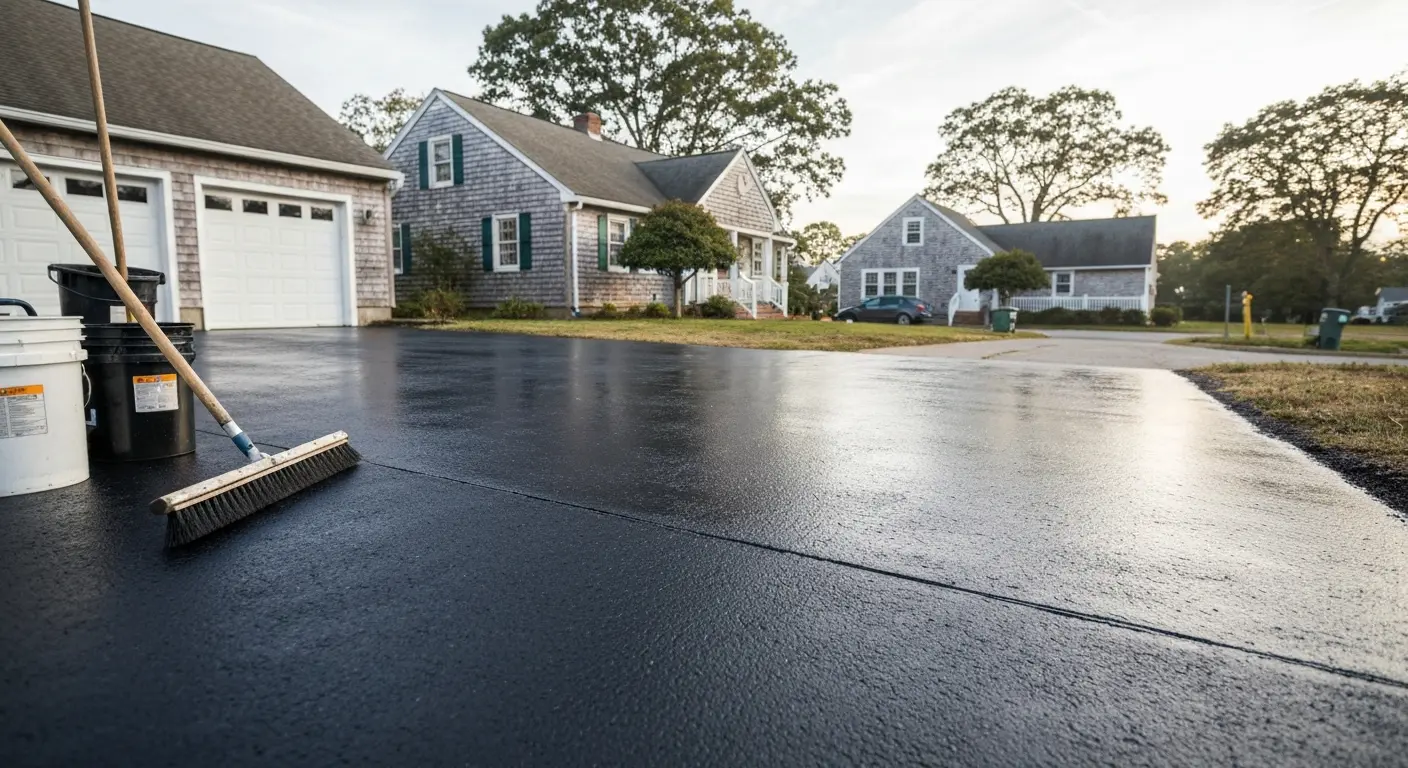 Seal coating application