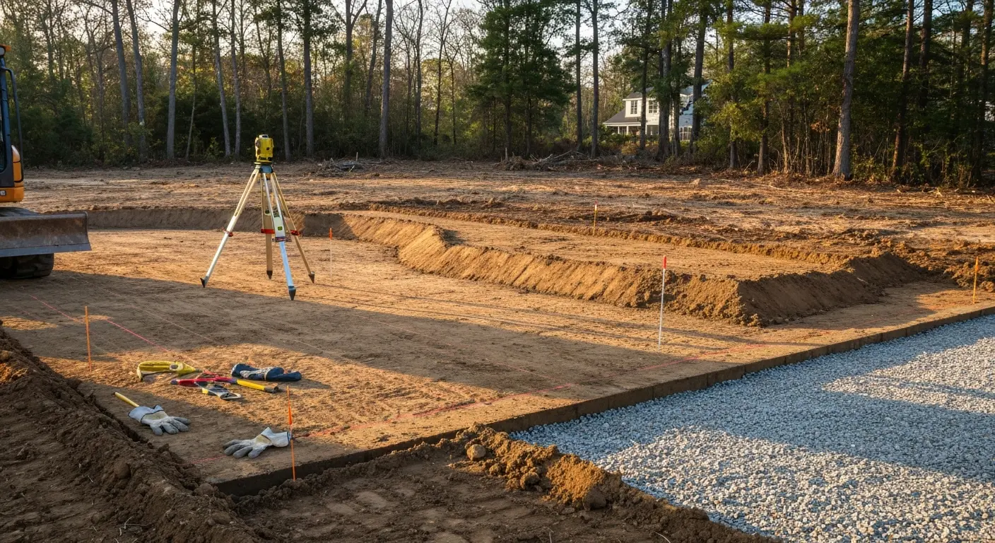 Site grading