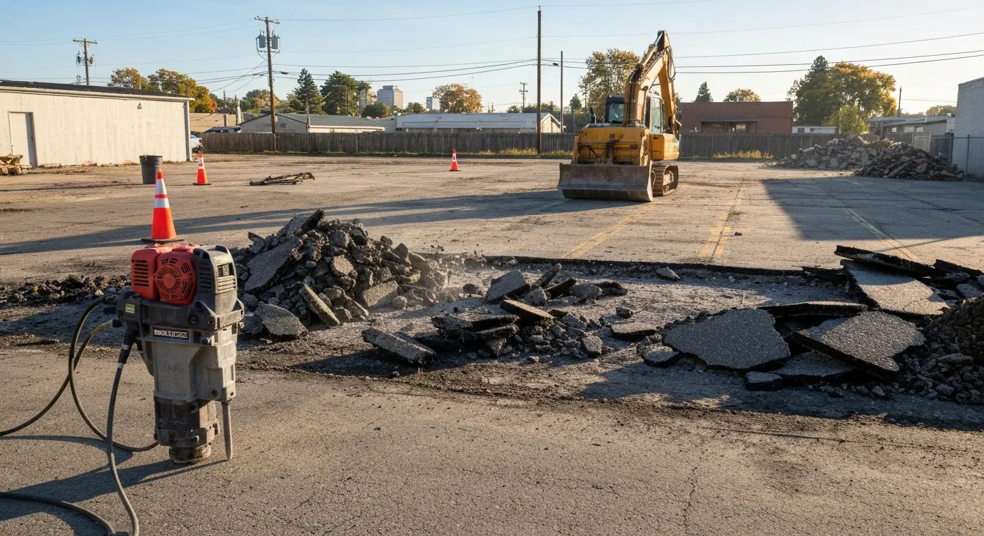 Demolition and site prep