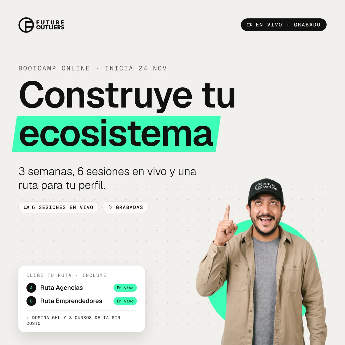 Bootcamp Online con ruta para agencias o emprendedores