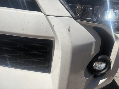 Before exterior car detailing service