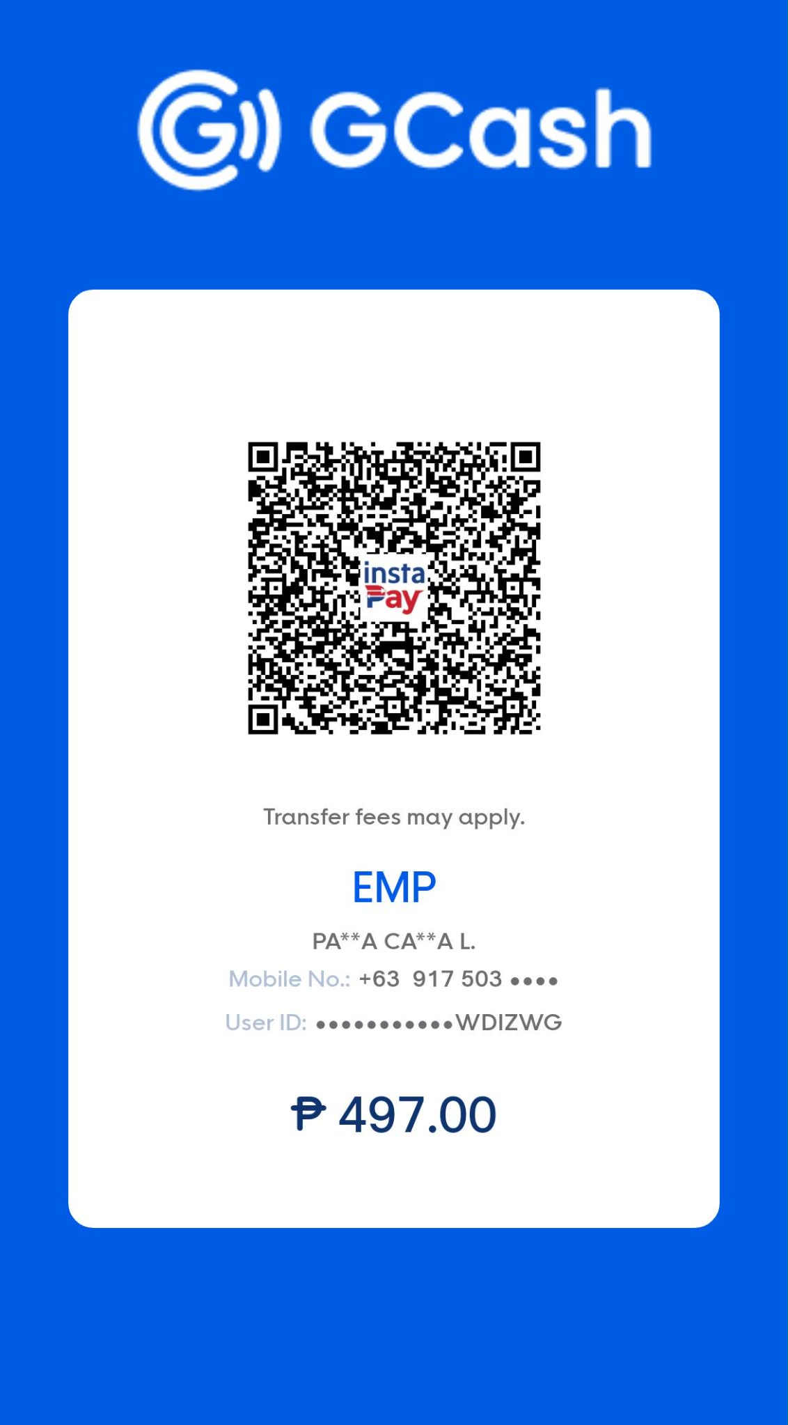 GCash Payment QR Code