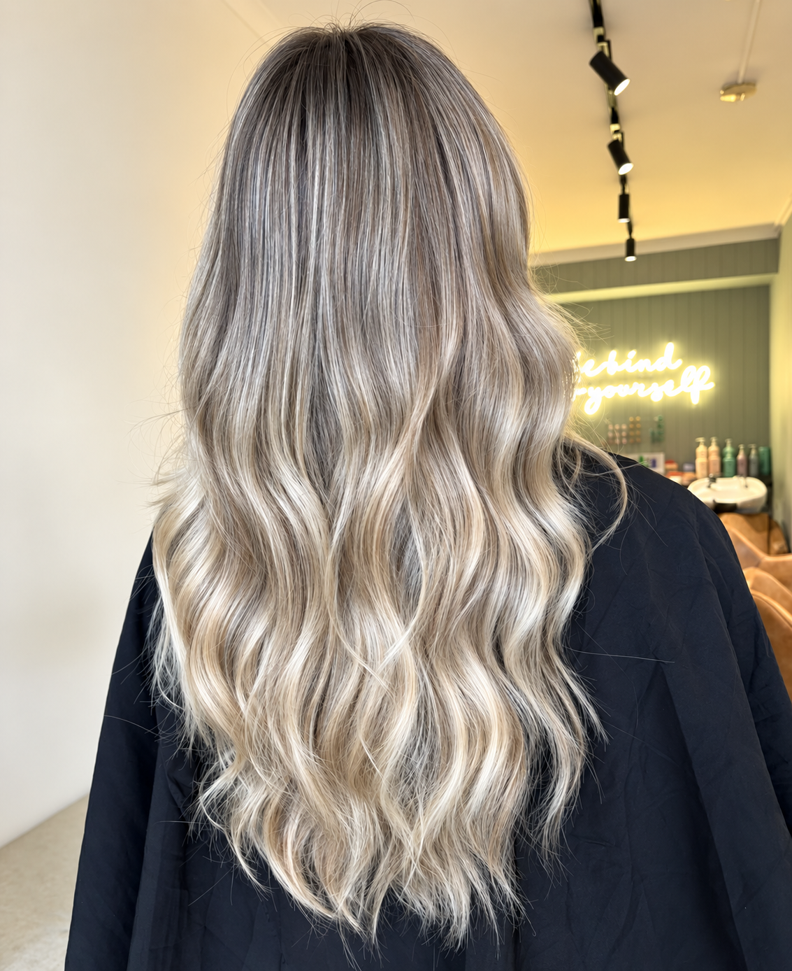 The Bay Hair Co blonde and balayage result