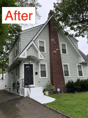Cedar Siding Restoration in Huntington