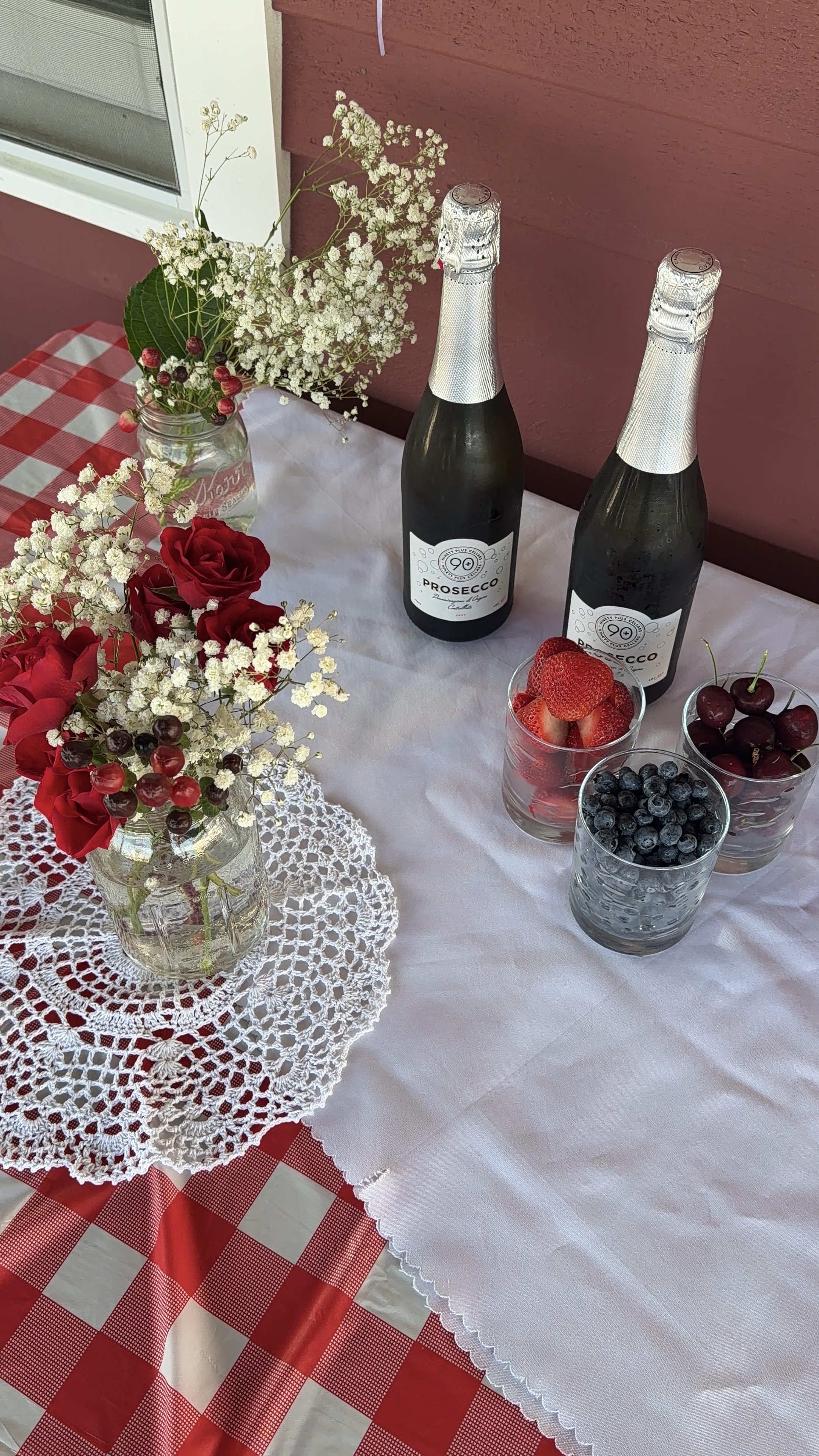 Birthday setup detail