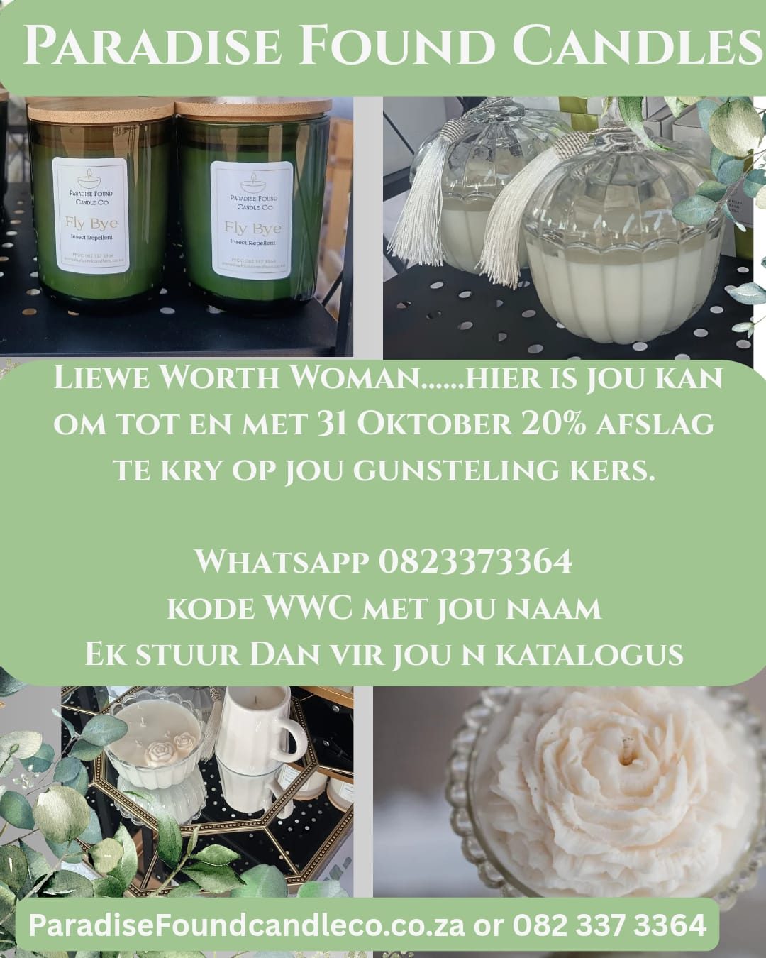 Paradise Found Candles