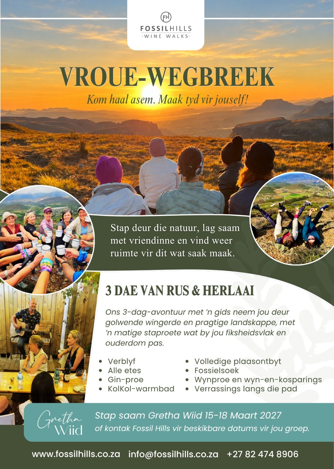 Vroue-wegbreek by Fossil Hills