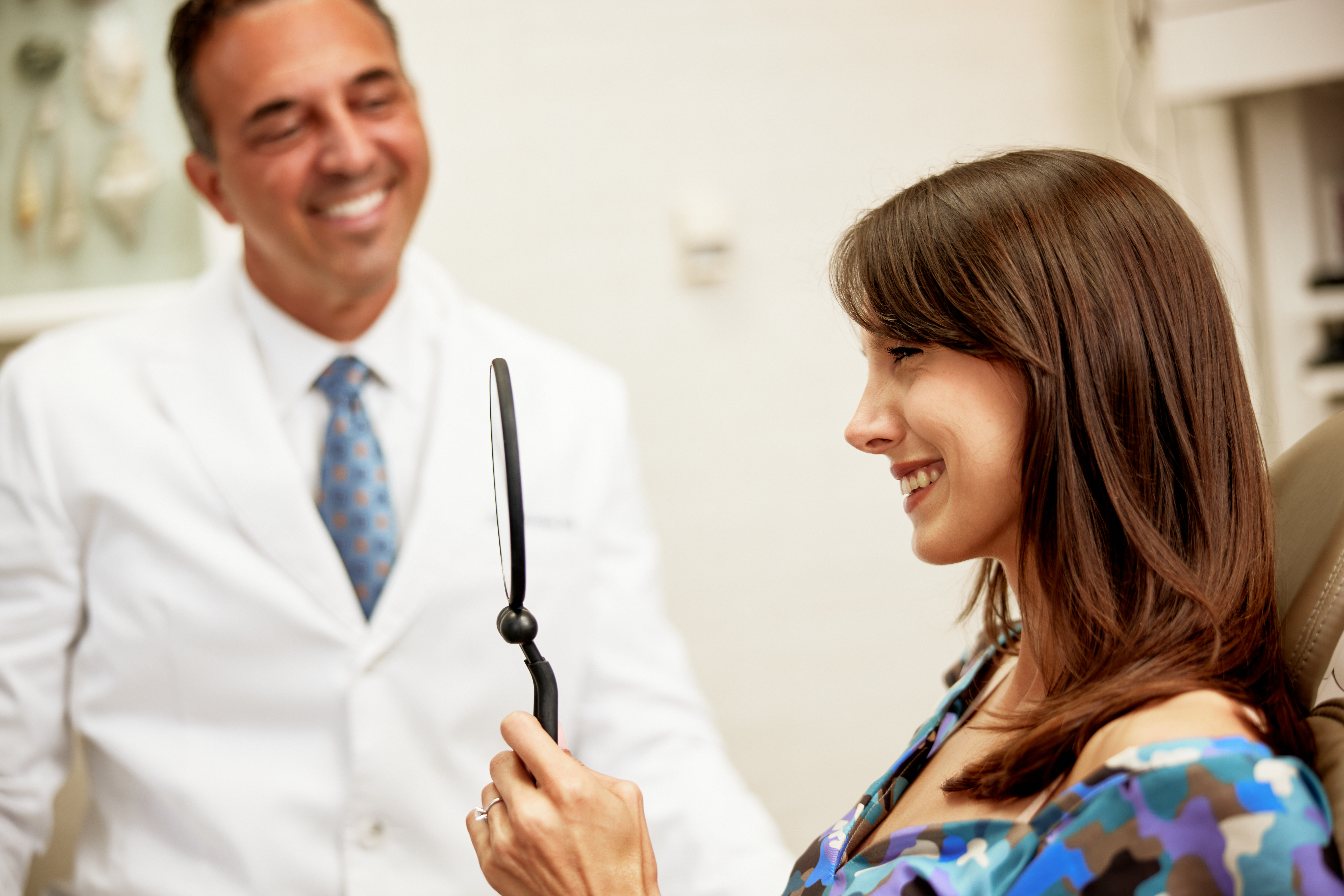 Dr. Vartanian with patient