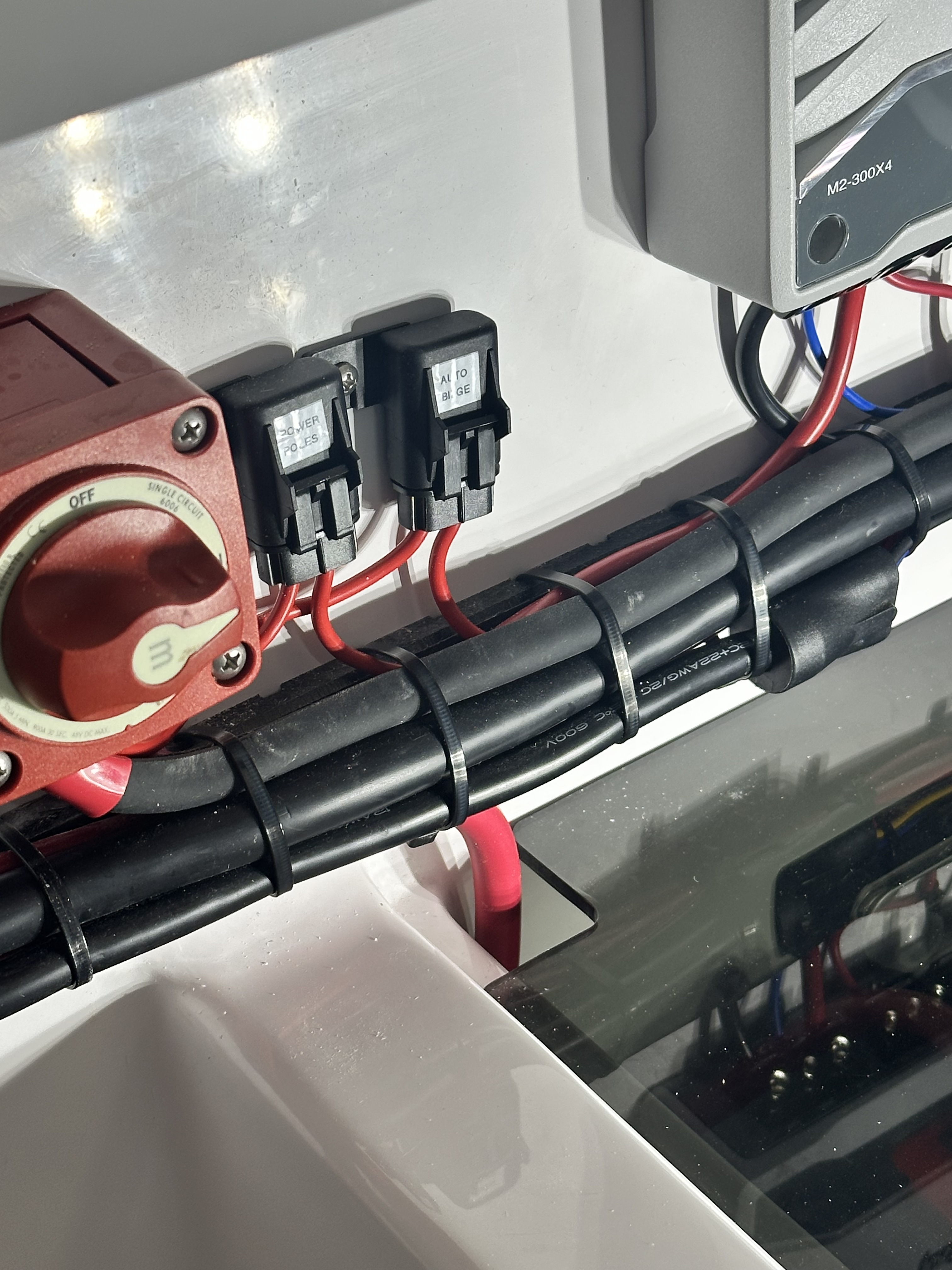 ZipStik marine electrical panel install