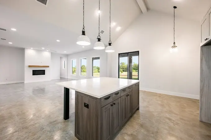 Home remodeling in Austin TX showcasing updated interiors and modern design elements without people present