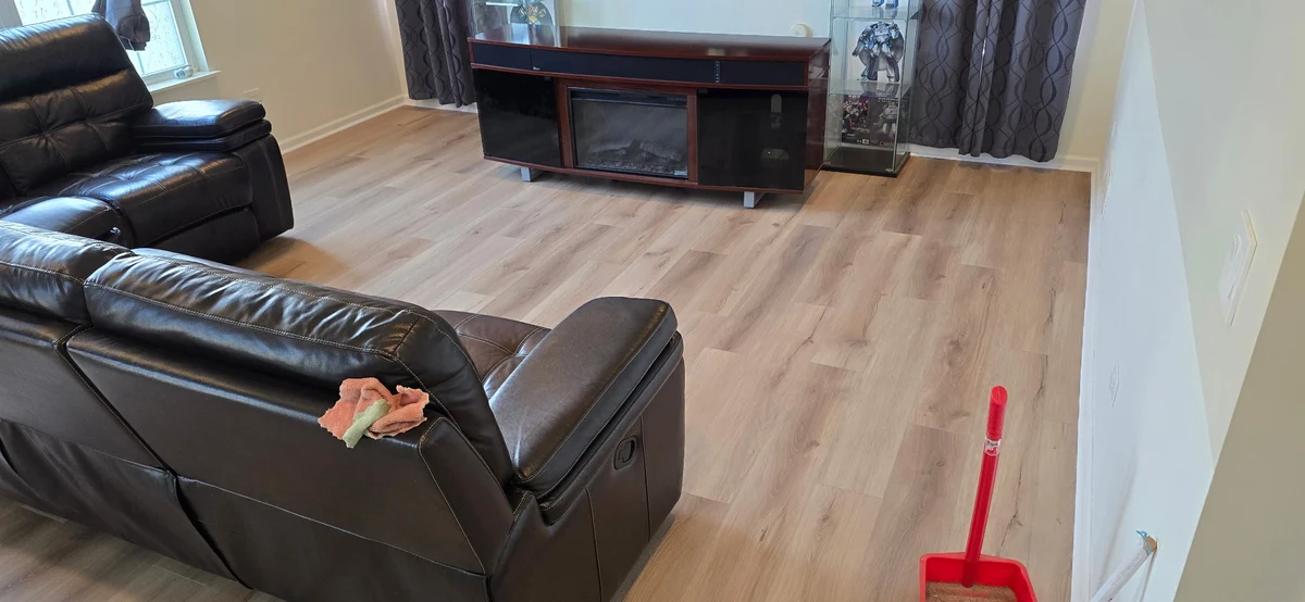Hardwood Flooring projects in Darien, IL showcasing various styles and finishes in residential homes