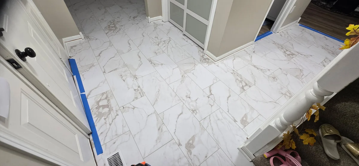 Luxury Vinyl Tile Flooring projects in Darien IL showcasing modern designs and high-quality installations