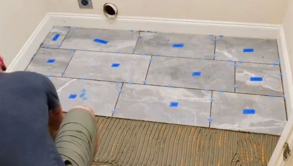 LVP Installation Over Tile projects in Centreville VA showcasing a modern home transformation
