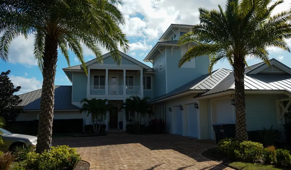 Exterior Trim Painting projects in New Smyrna Beach FL showcasing vibrant colors and professional finishes
