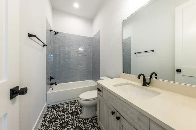 Home remodeling project in Austin TX showcasing modern design with elegant finishes and stylish decor.