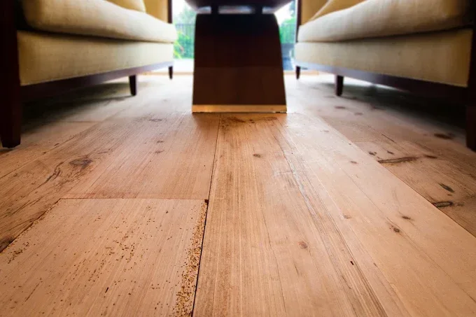 Flooring installation in a home interior in Golden Gate, FL.