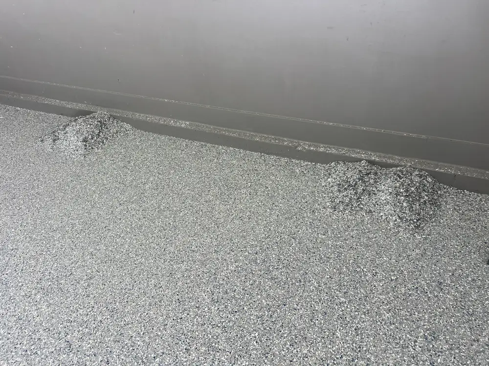 Epoxy Flooring projects in Jacksonville FL showcasing vibrant colors and smooth finishes