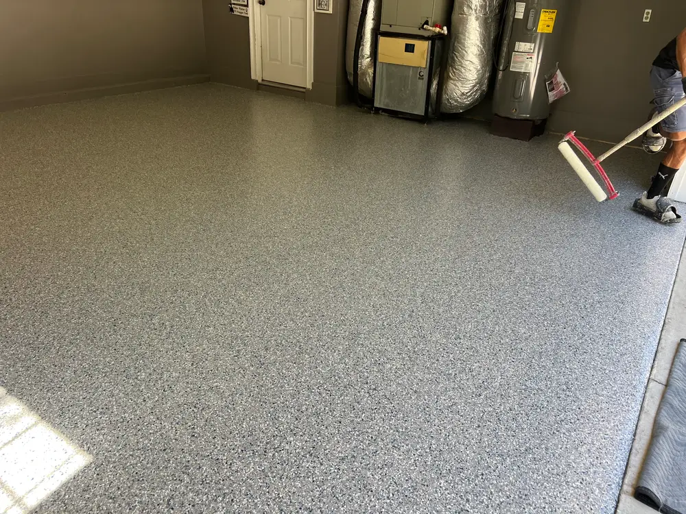 Commercial Coatings Flooring projects showcasing vibrant designs in Jacksonville, FL for various industries