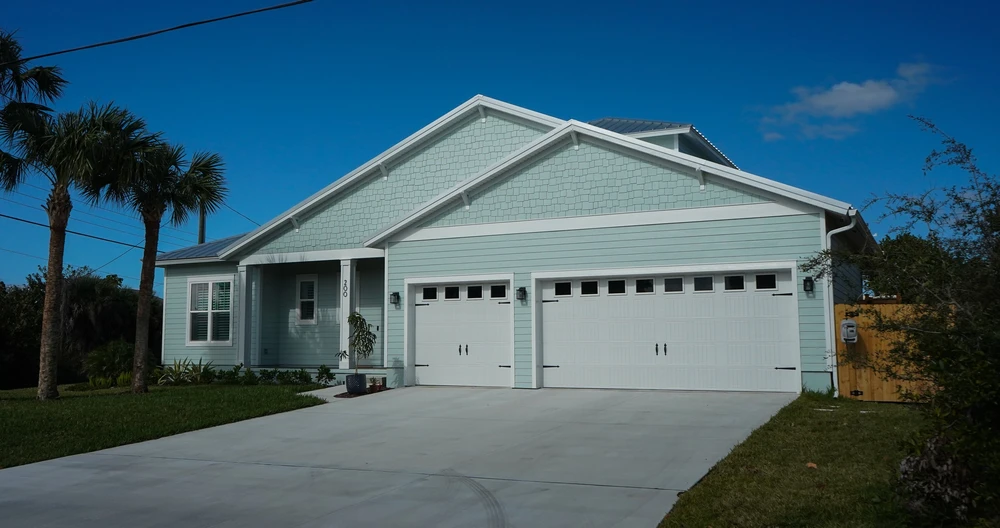 Concrete Floor Coatings projects in New Smyrna Beach FL showcasing various designs and finishes.
